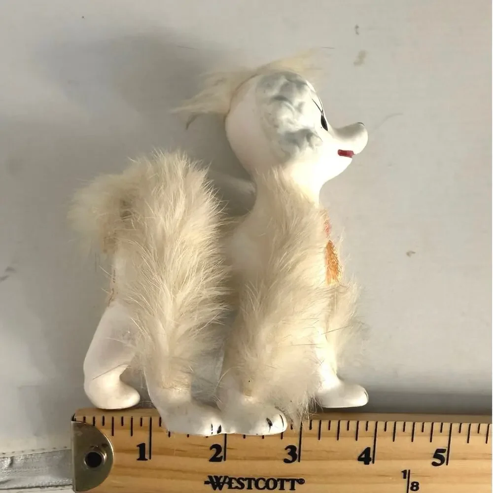 Vintage 1950’s ceramic poodle figurine made in Japan - Picture 3 of 12